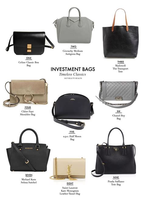 classic bag - classic handbags to own.